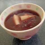 あずき缶で♪簡単おしるこ